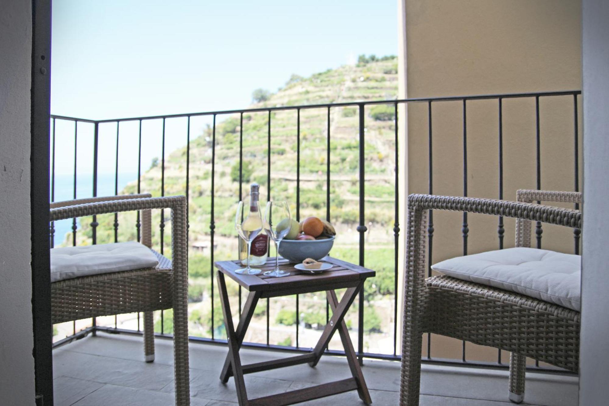 Da Baranin B&B And Apartment Manarola Eksteriør bilde