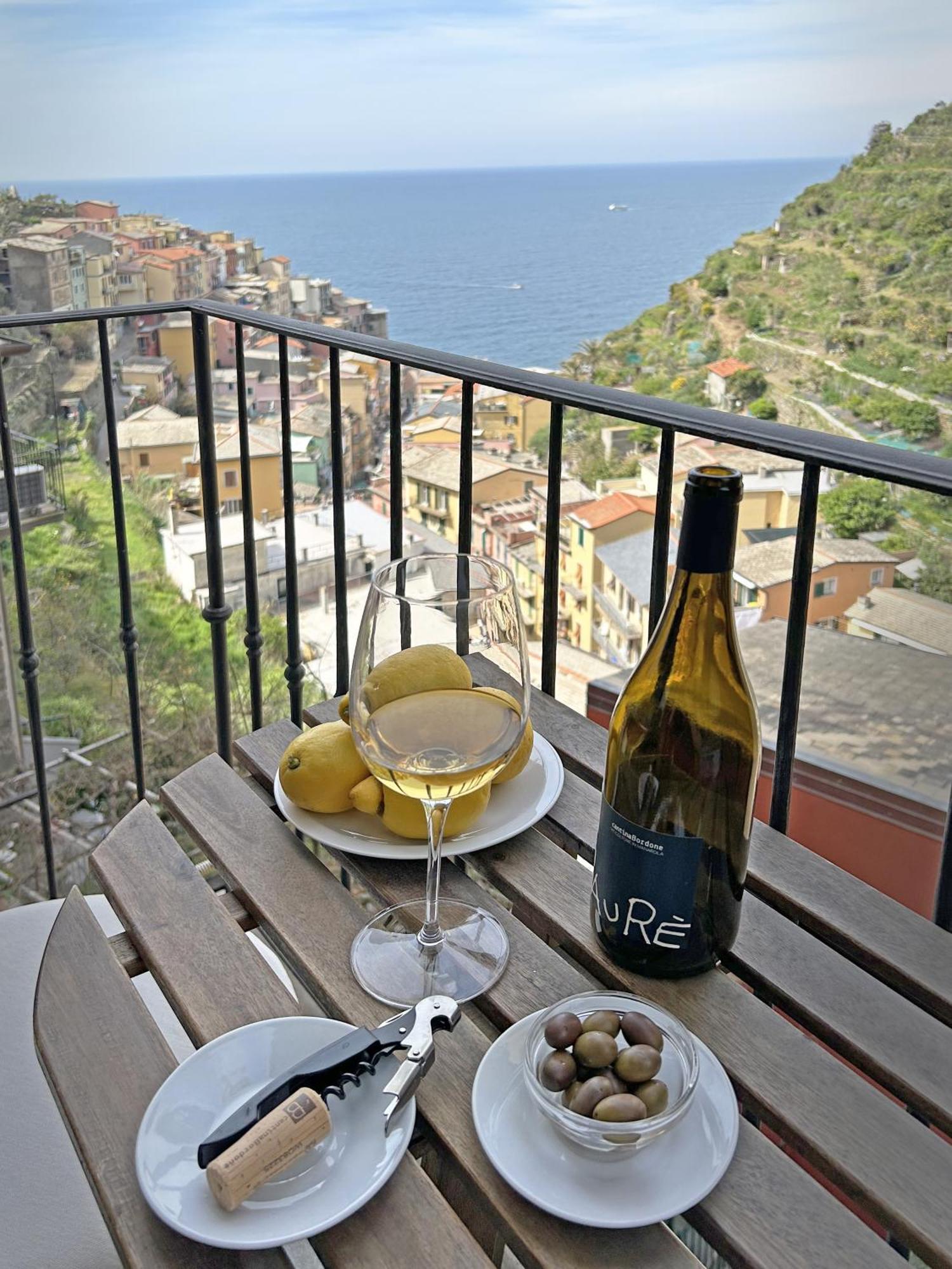 Da Baranin B&B And Apartment Manarola Eksteriør bilde