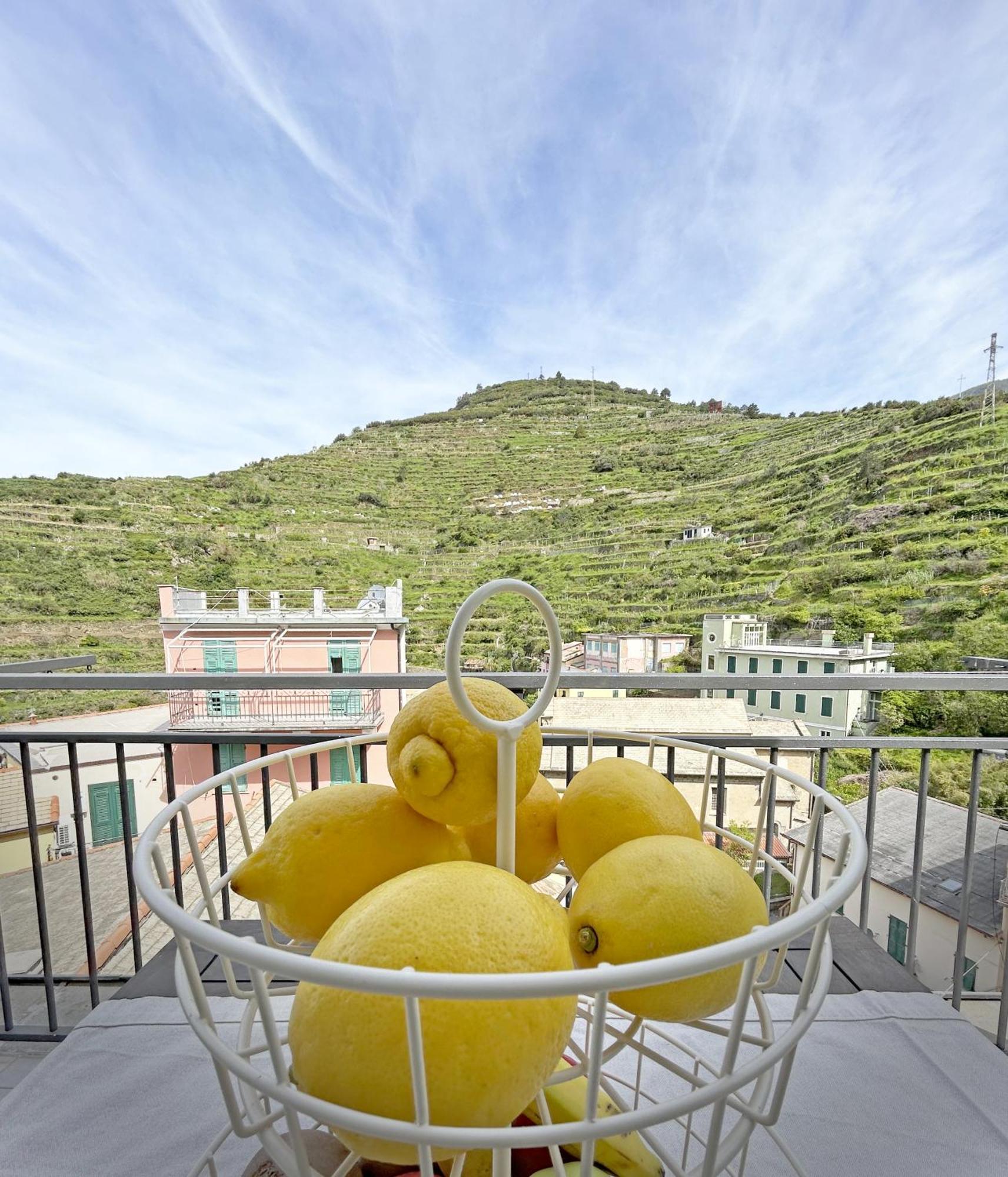 Da Baranin B&B And Apartment Manarola Eksteriør bilde