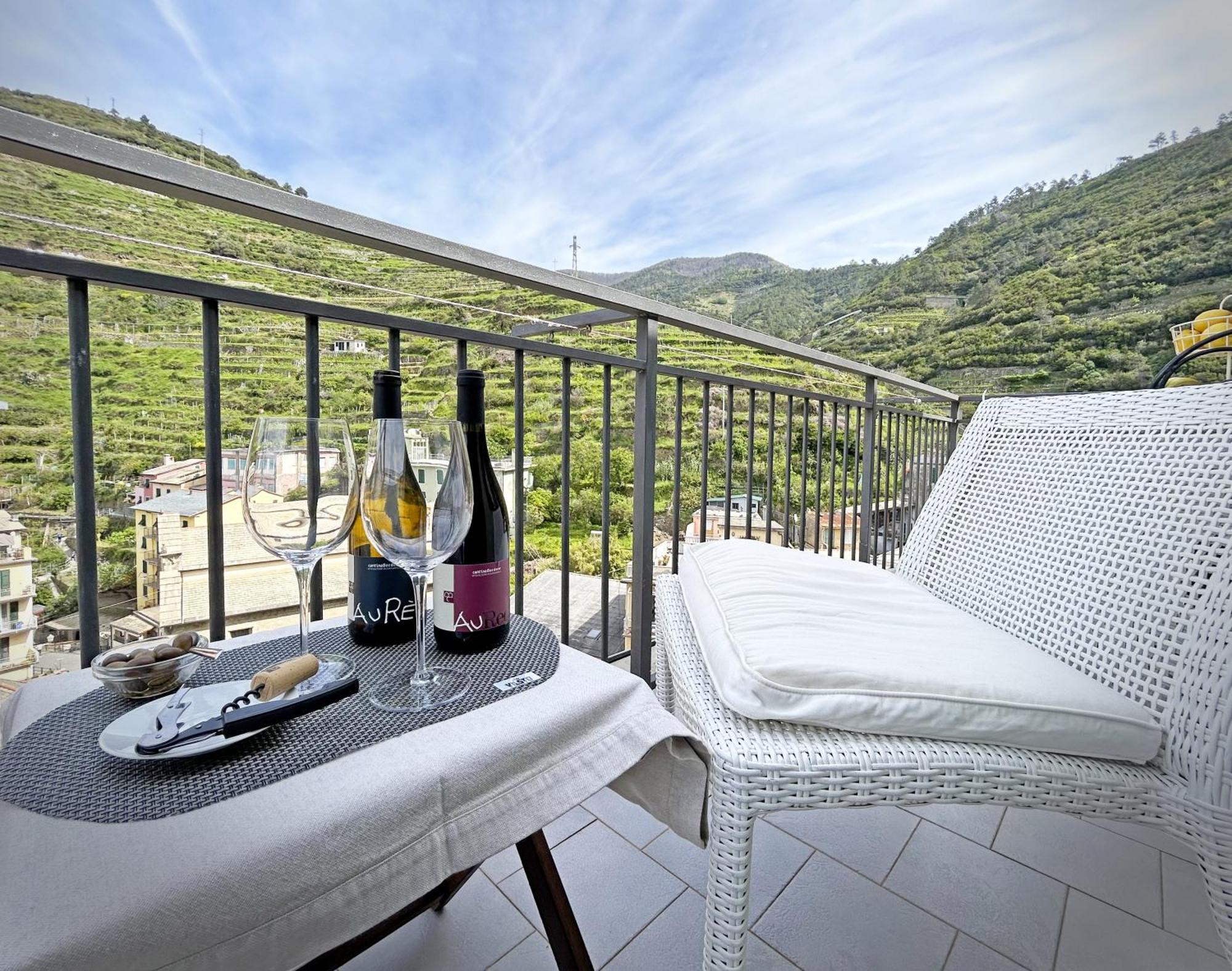 Da Baranin B&B And Apartment Manarola Eksteriør bilde